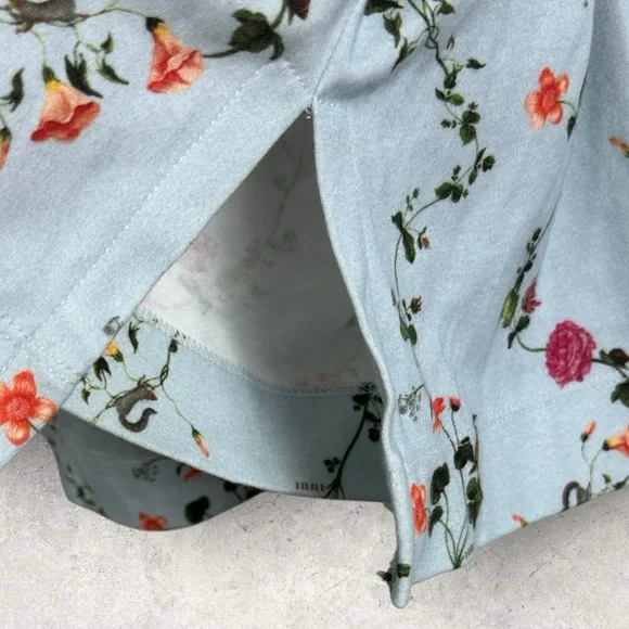 Tuckernuck Hill House The Aurora Sleep Dress Pond Floral Blue Size XS Organic‎ - Picture 9 of 13